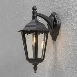 Firenze vegglampe 48 ned - Svart