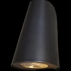 Firenze vegglampe utendørs GU10 IP44 - Svart