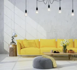 Fix multi 5 lys takpendel - Svart