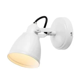 Fjellbacka vegglampe IP44 - Hvit - Hvit