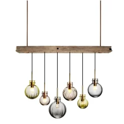 Fjellro Krystallkuler 6 stk - Eik Baldakin