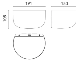 Flos Bellhop vegglampe