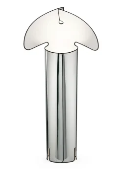 Flos Chiara Gulvlampe - Aluminium/Antrasitt