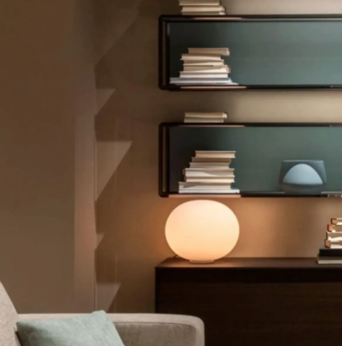 Flos Glo-Ball Basic 1 bordlampe - 33cm - med dimmer