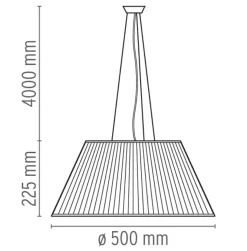Flos Romeo Moon S2 taklampe