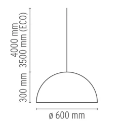 Flos Skygarden takpendel 60 cm
