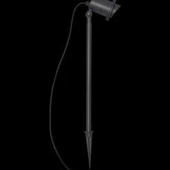 Focus uplight på spyd 67 cm utendørs GU10 IP44 - Svart