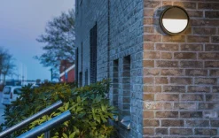 Frame round vegglampe 7W 3000 Kelvin IP66 Dimbar