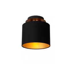 Fudral taklampe 20 - Svart/Gull