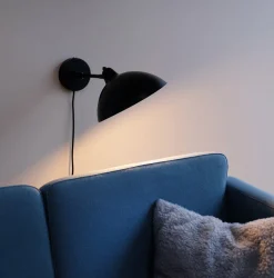 Futura vegglampe - Svart/Hvit