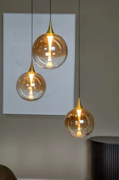 Gisela takpendel 36 cm 3 x 4,3W 2700 Kelvin - Dimbar