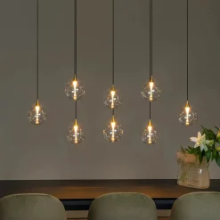 Gisela takpendel 8 x 3,9W 2700 Kelvin - Dimbar