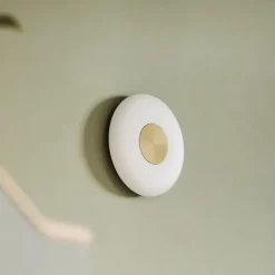 Glint glass vegglampe Ø26