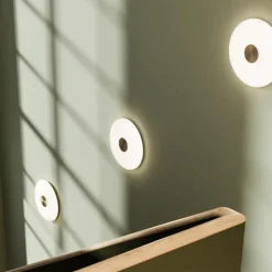 Glint glass vegglampe Ø26