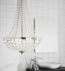 Gransø lyskrone 40cm IP44 - Krom - Krom