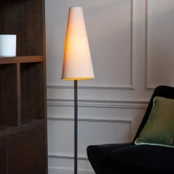 Gregory gulvlampe 140 cm - Kremfarget