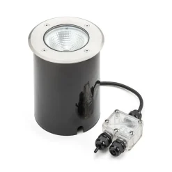 Ground markspot rund utendørs IP65 10W Dimbar- Rustfritt stål