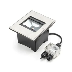 Ground markspot utendørs IP65 Justerbar lysstråle 10W Dimbar- Rustfritt stål