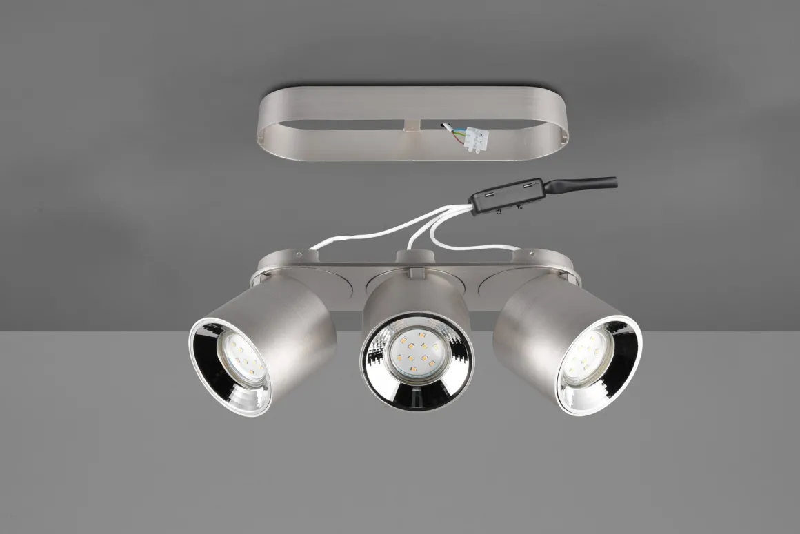 Guayana takspot 3-lys GU10 - Kan felles inn i tak