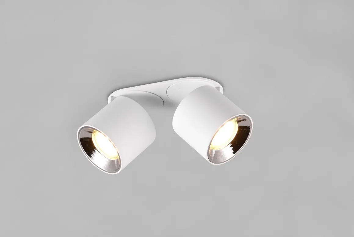 Guayana takspot 2-lys GU10 - Kan felles inn i tak