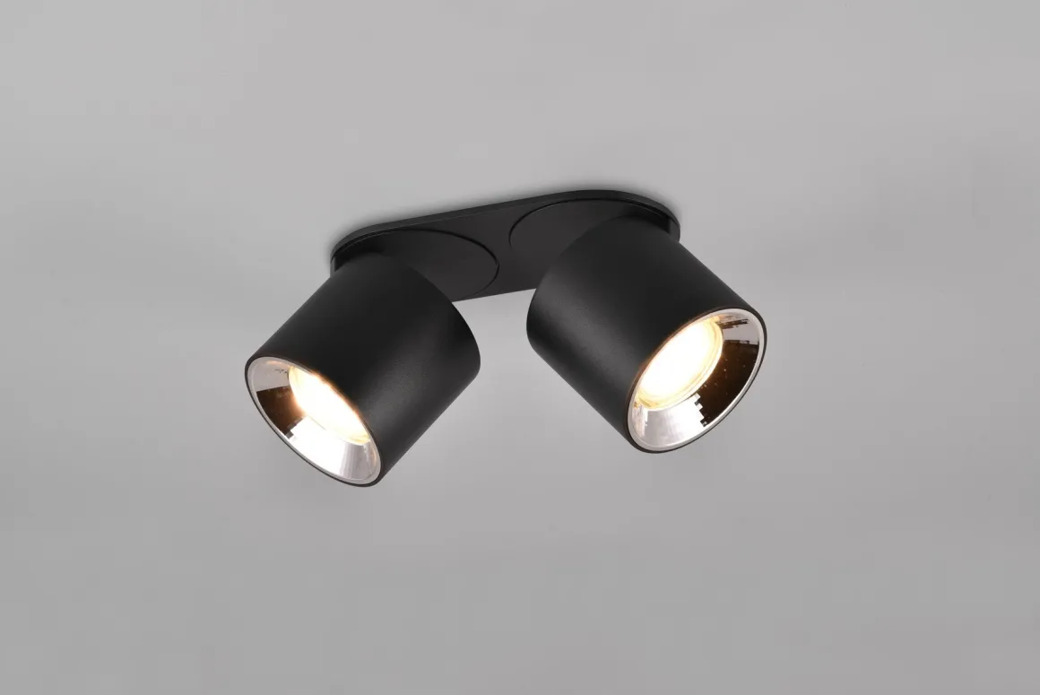 Guayana takspot 2-lys GU10 - Kan felles inn i tak