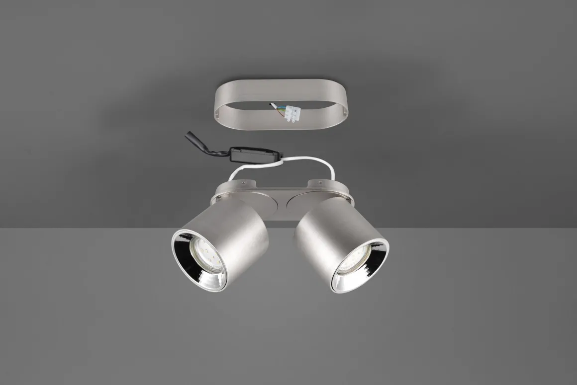 Guayana takspot 2-lys GU10 - Kan felles inn i tak