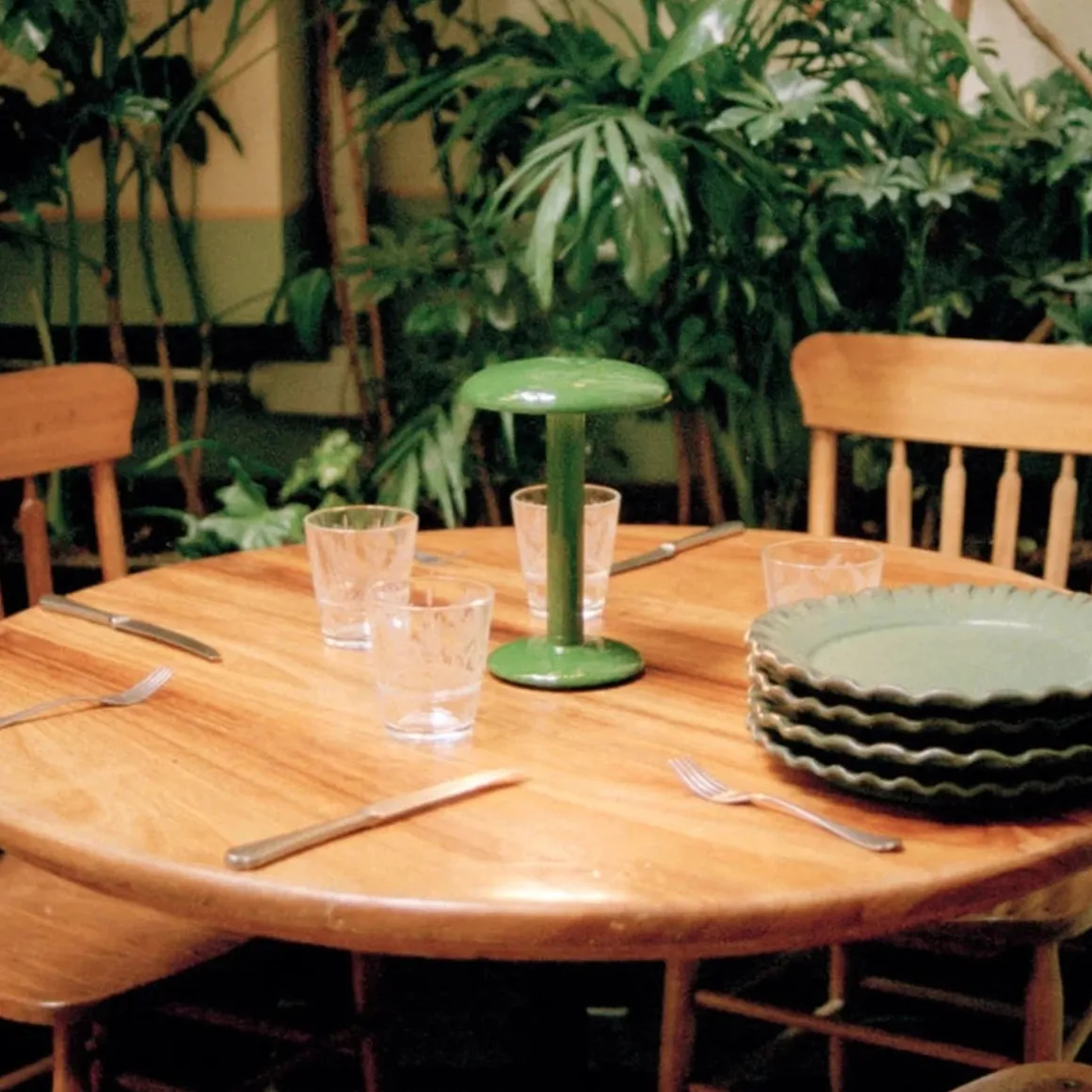 Gustave oppladbar bordlampe