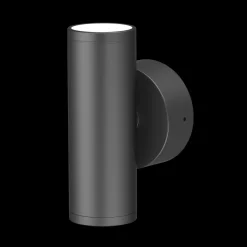 Gyre vegglampe opp og ned utendørs 10W IP65 - Svart