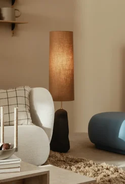 Hebe Gulvlampe Mørk grå/Curry