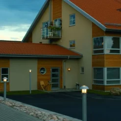 Heimdal vegglampe utendørs IP44 - Grå