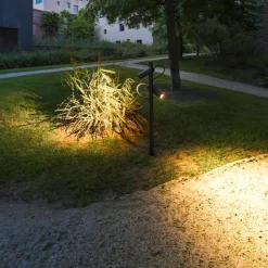 Helia slim dobbel spot med jordspyd 2x6W 3000 Kelvin IP65