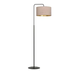 Hilde gulvlampe - Rosa/Gullfarget