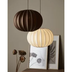 Hilma lampeskjerm 50 cm - Jersey Nougat