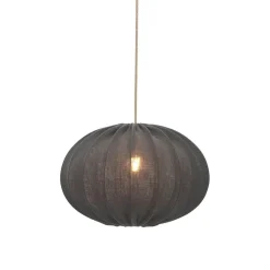 Hilma lampeskjerm 50 cm - Svart