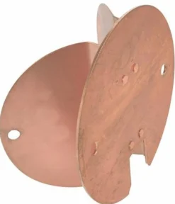 Hjørnefeste 153 Kobber - Norlys vegglamper