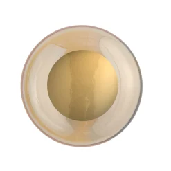 Horizon taklampe/vegglampe S Golden Smoke/gull