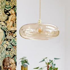 Horizon takpendel 45 cm Golden Smoke/gull