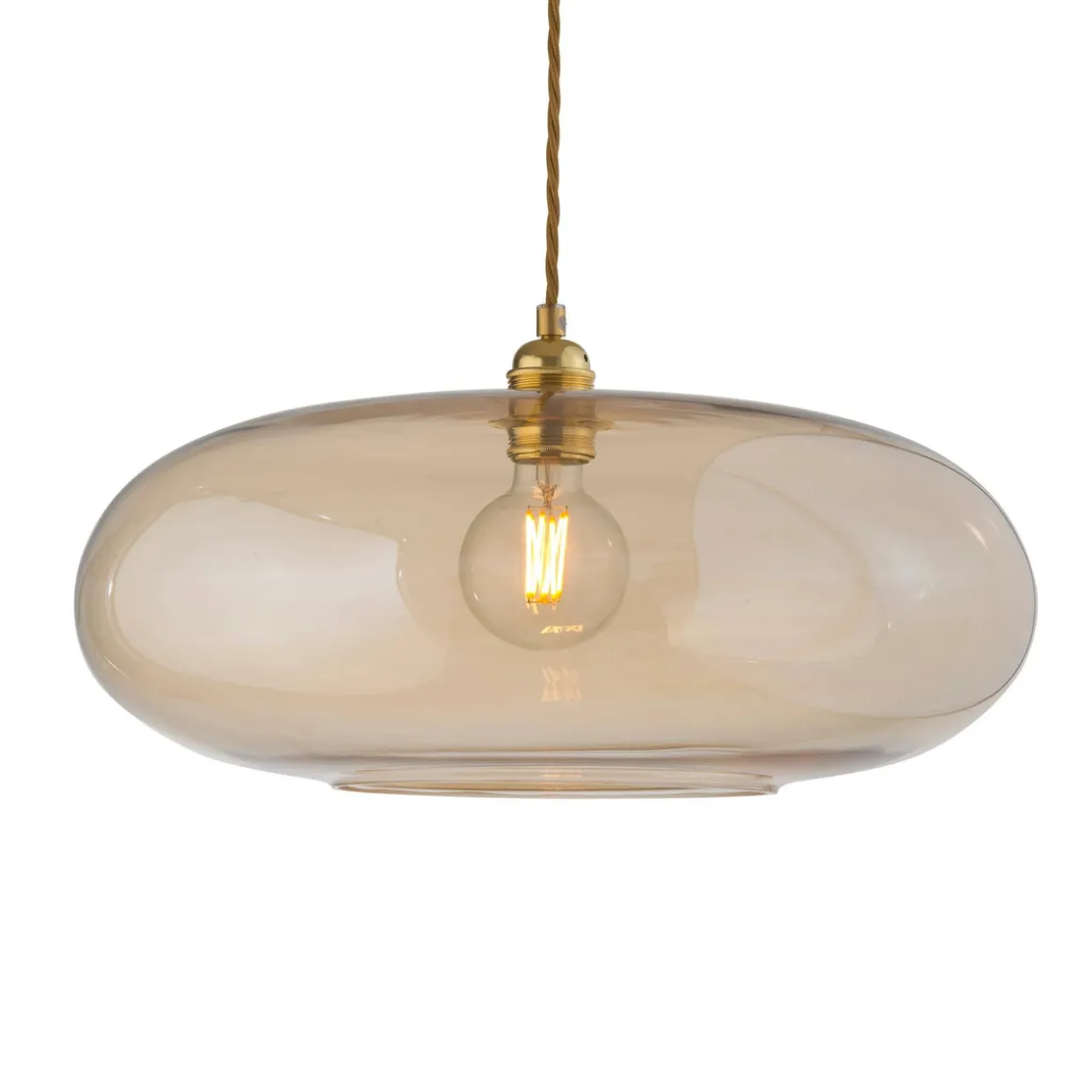 Horizon takpendel 45 cm Golden Smoke/gull