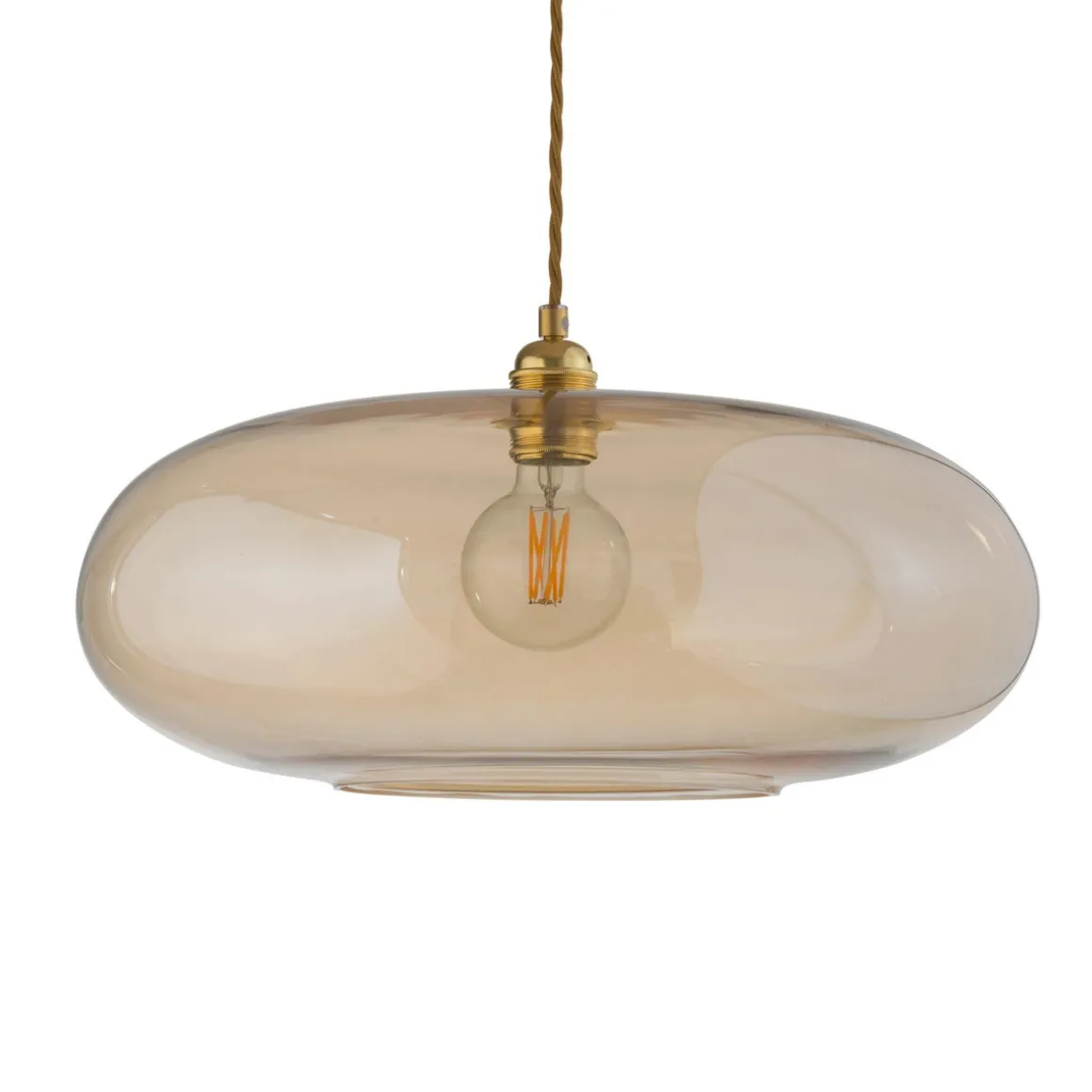 Horizon takpendel 45 cm Golden Smoke/gull