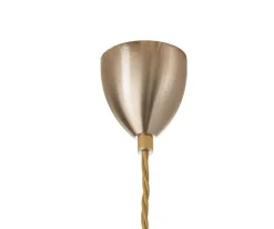 Horizon takpendel 29 cm korall/gull