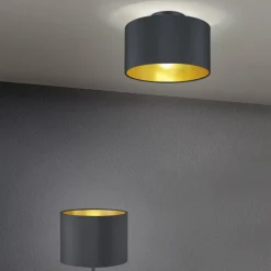 Hostel taklampe 2 lys - Svart