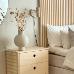 Hubble vegglampe - Beige