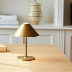 Hygge bordlampe 15 oppladbar - Antikk