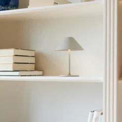 Hygge bordlampe 15 oppladbar - Grå