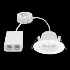 Icarus lavtbyggende downlight Isosafe 7W RA95 2700K 68-83 mm dimbar 8 pakning - Hvit