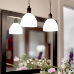 Ida takpendel 12 cm 2-pak - Hvit/Svart