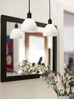 Ida takpendel 12 cm 2-pak - Hvit/Svart