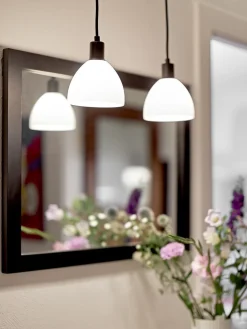 Ida takpendel 12 cm 2-pak - Hvit/Svart