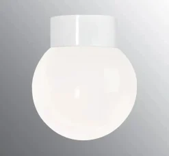 Ifø Classic Glob 15 cm taklampe IP20 - Hvit/ Blank Opal glass