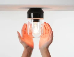 Ifø Ohm 100 / 170 tak/vegg IP44 Badstu